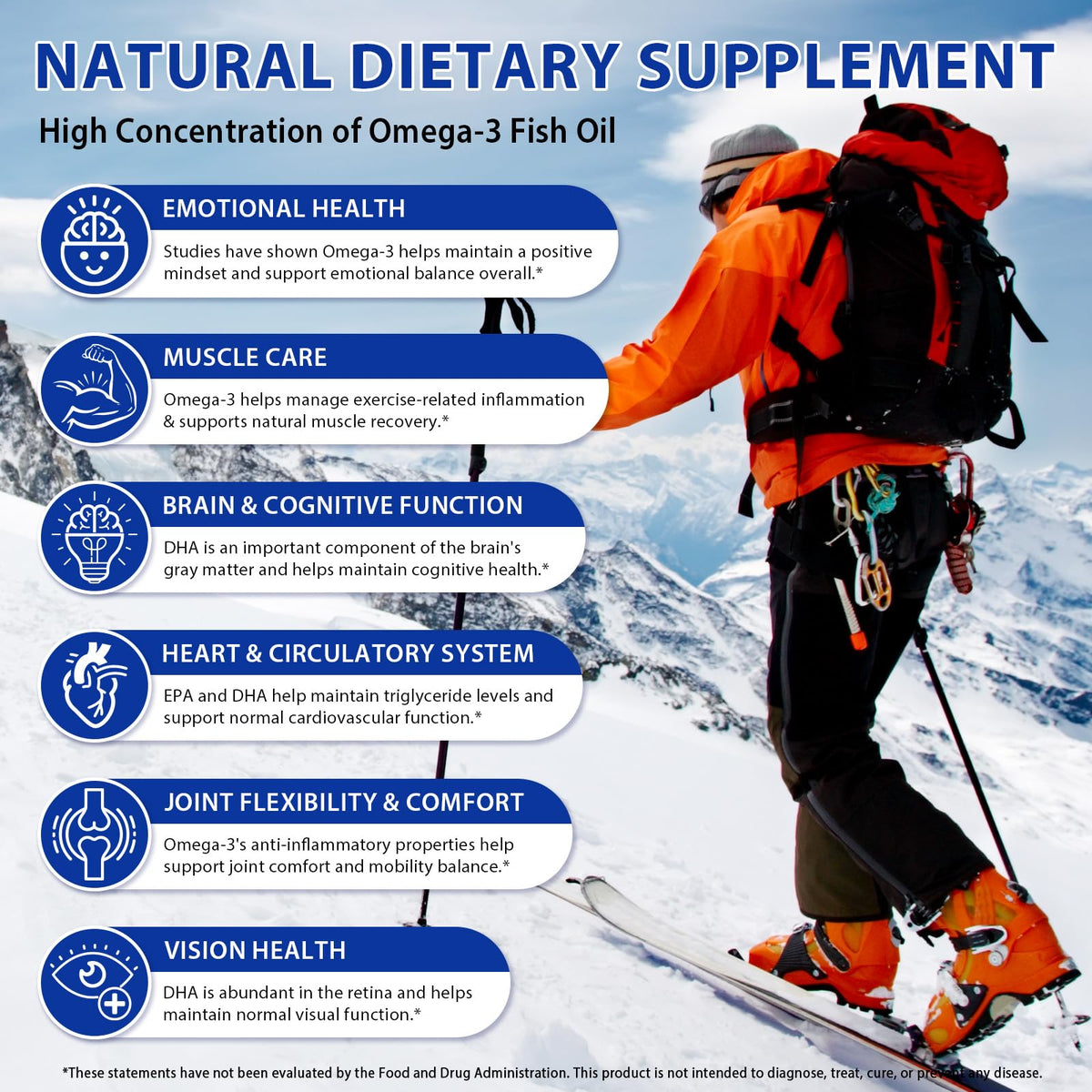 Omega 3 Fish Oil 4200 mg Per Serving 1200 mg EPA 900 mg DHA Lemon Flavor F644