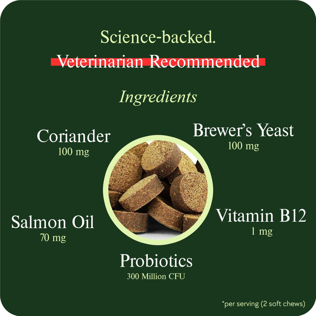 Chewable Flea and Tick Prevention for Dogs 120 Chews Beef S531839