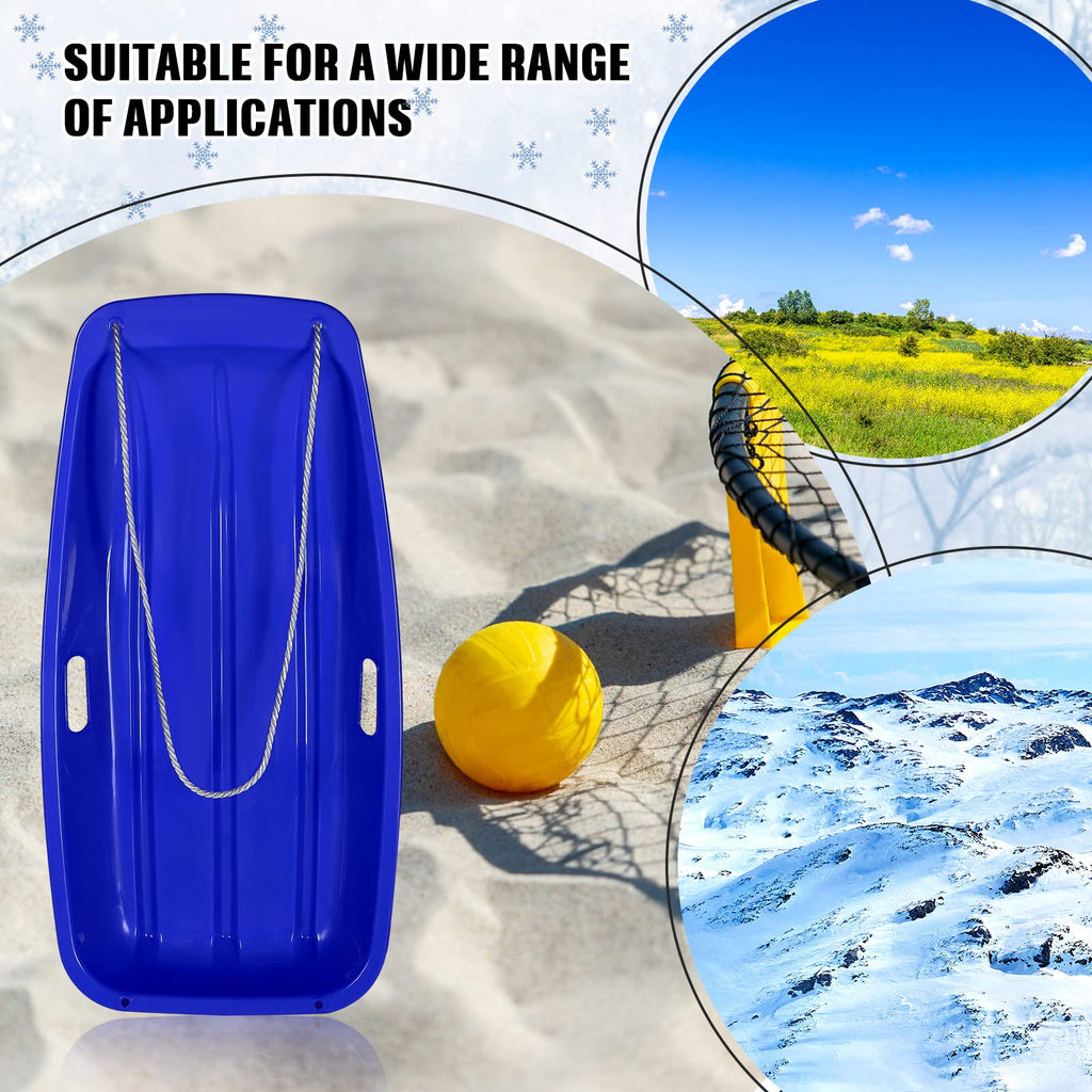 6 Pcs 35 in Plastic Snow Sled T31426