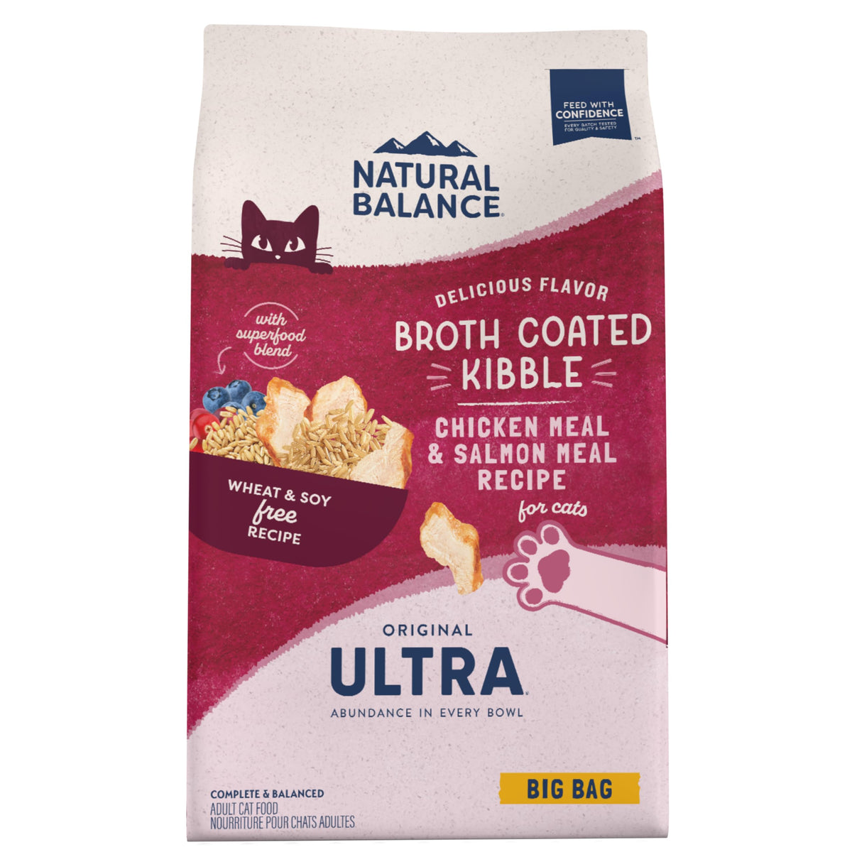 Dry Cat Food Chicken Meal & Salmon Meal 15 lb D930