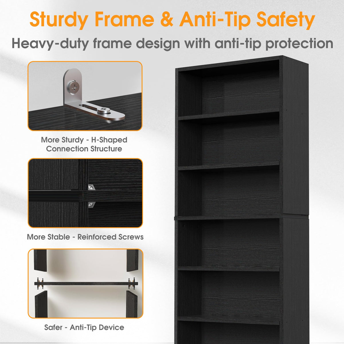 6 Shelf Bookcase G792706