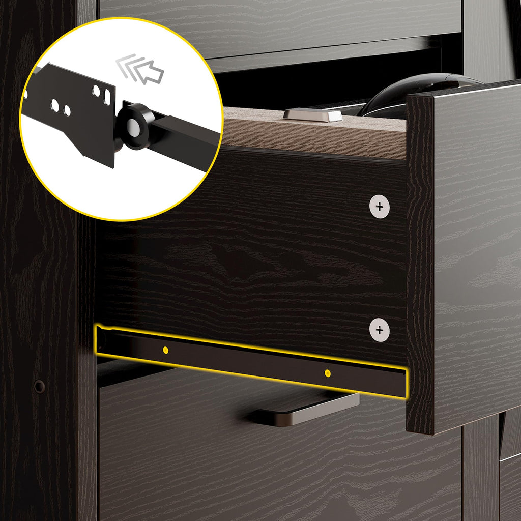 71 in Bookshelf with Doors and Drawers K91419