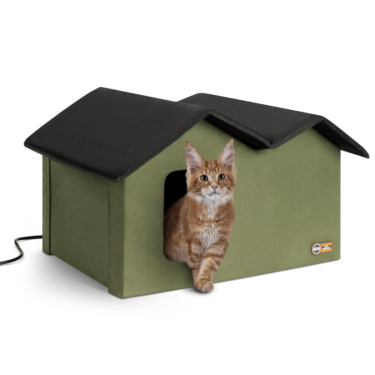 Heated Outdoor Cat House O2124