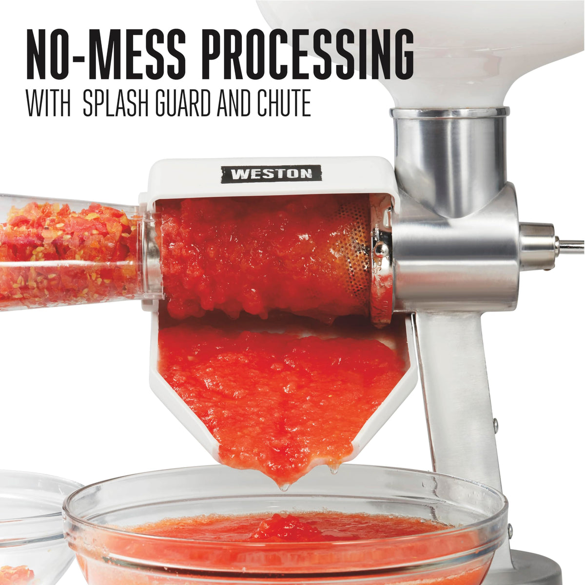 Food Strainer and Sauce Maker White Z8775