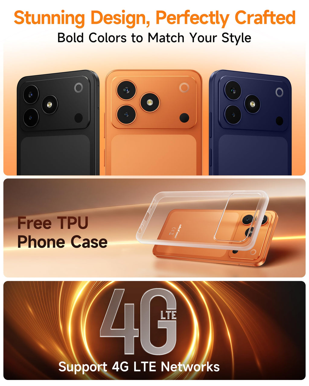 4G Unlocked Smartphone 3GB RAM 32GB 5000mAh C667