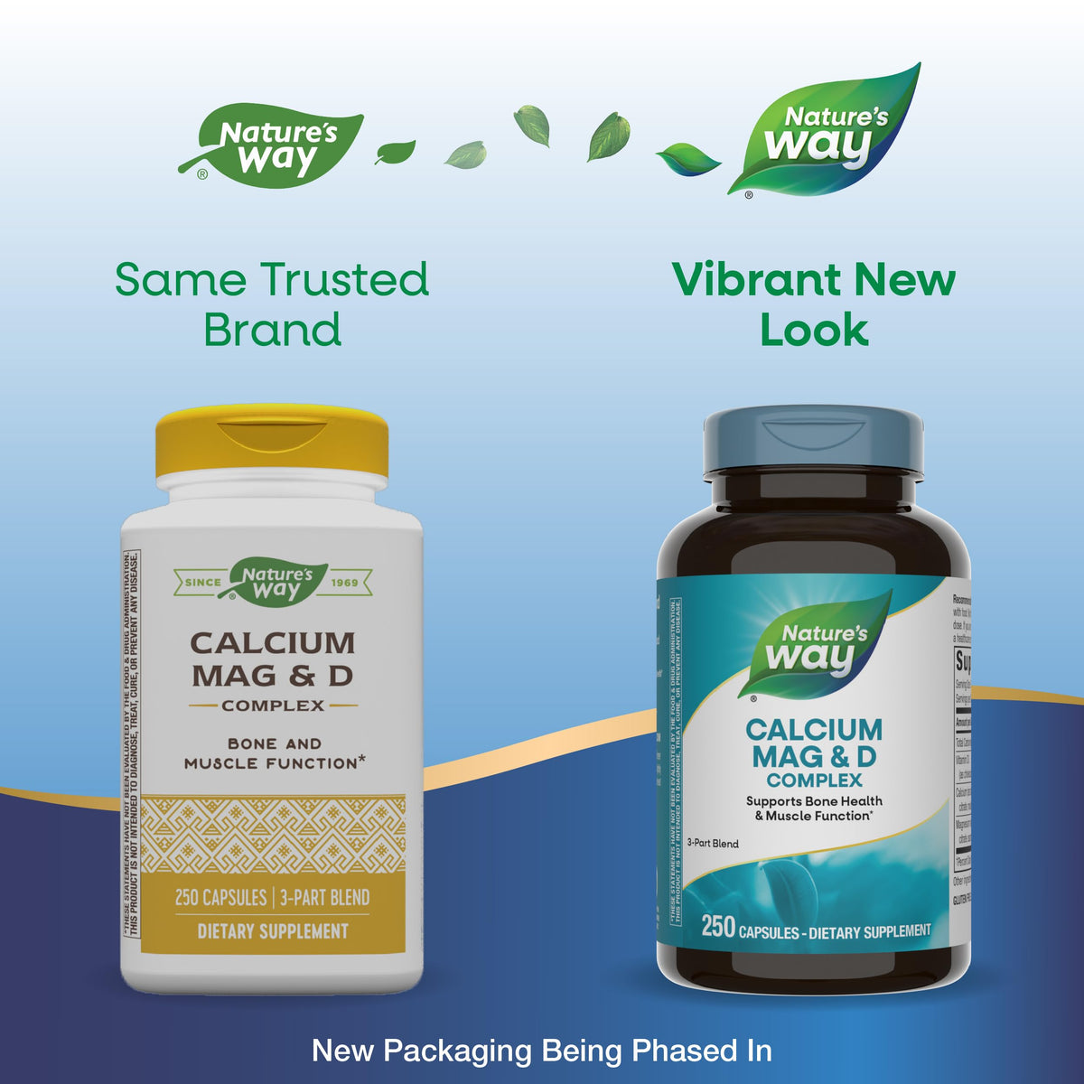 Calcium Magnesium & Vitamin D3 250 Capsules 2 Pack A59249