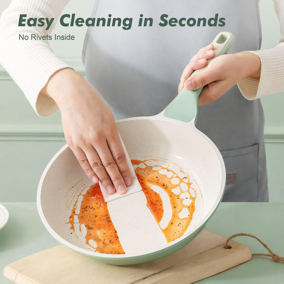 13-Piece Nonstick Ceramic Cookware Set E843