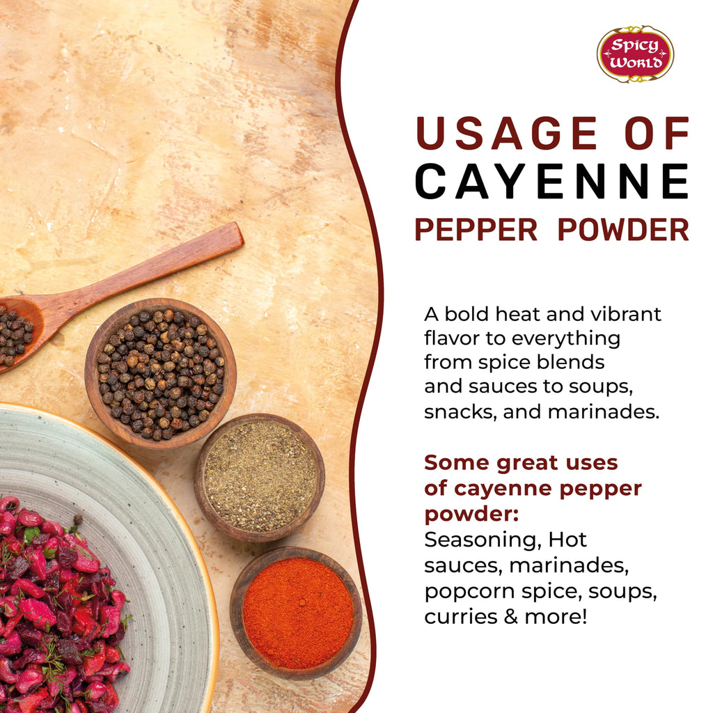 Cayenne Pepper Powder 2.5LB Jar 50,000 SHU Gluten Free Q630688