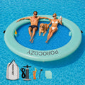 Inflatable Water Hammock with Cup Holders W2933