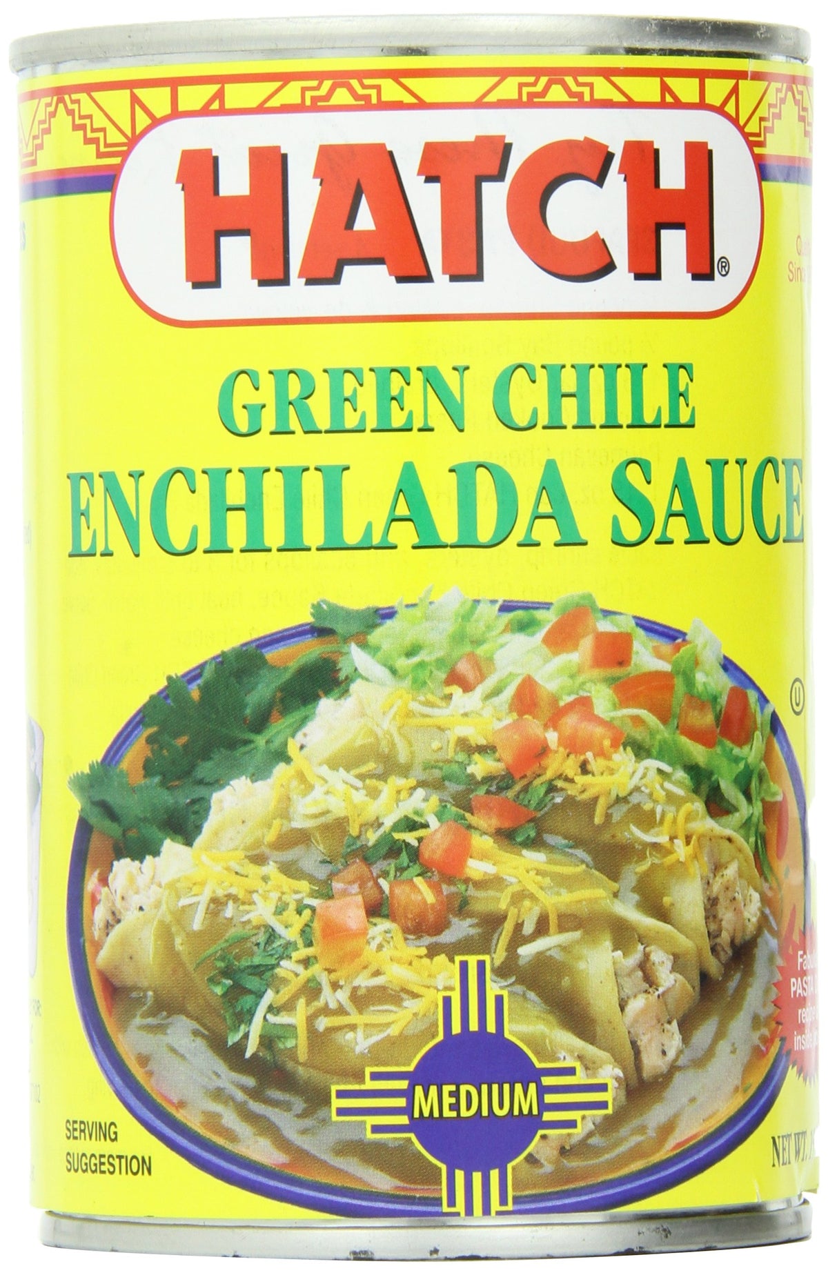 Green Chile Enchilada Sauce, Medium, 15 Ounce (Pack of 12) H9795