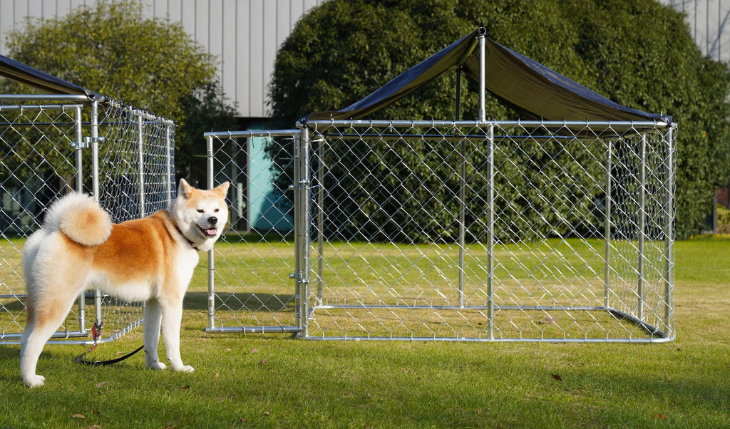 Heavy Duty Steel Mesh Dog Kennel S5258